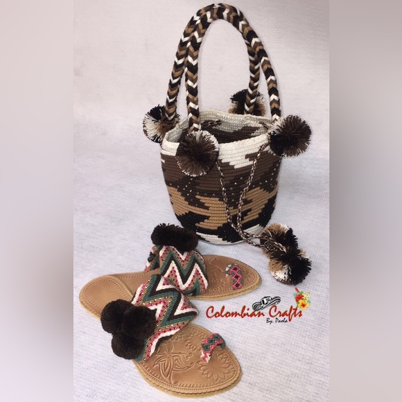 🇨🇴🦋 Handwoven Wayuu Sandals - Picture 6 of 10